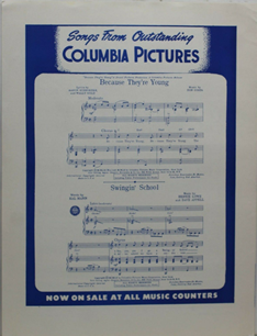 All The Young Men Sheet Music Back Cover