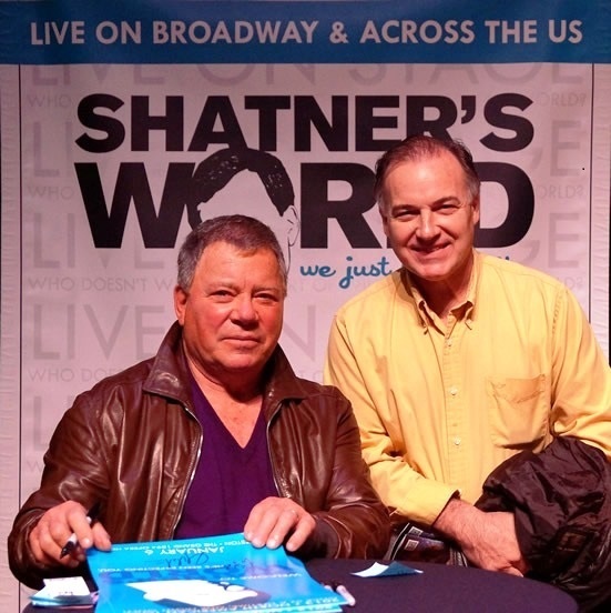 William Shatner and Bob Harris