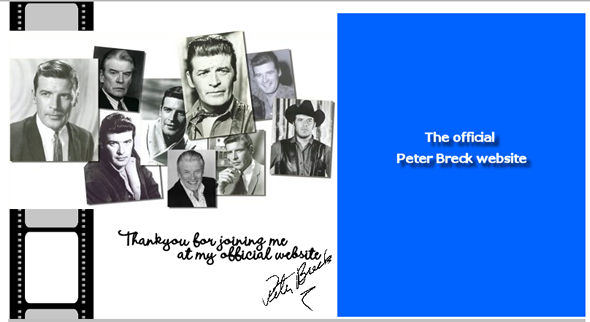 Peter Breck Website