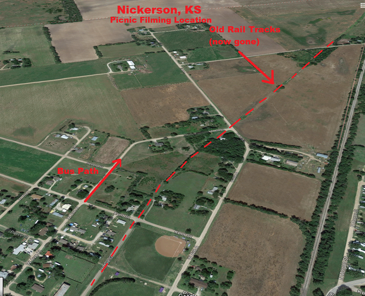 Nickerson, KS Picnic Filming Locations