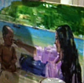 The World of Suzie Wong Painting